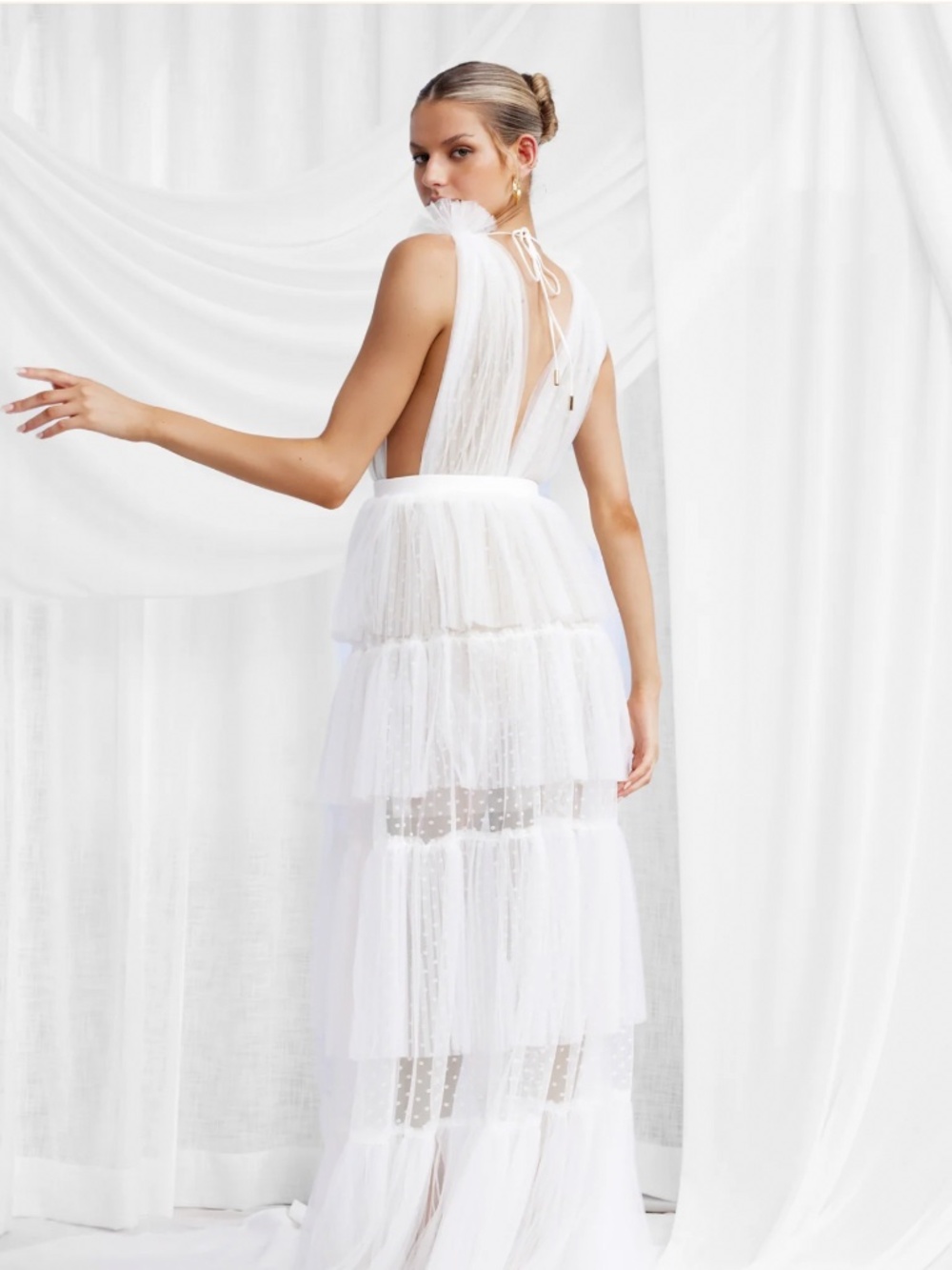 Studio Lexi Zendaya Dress White - Picture 3 of 3
